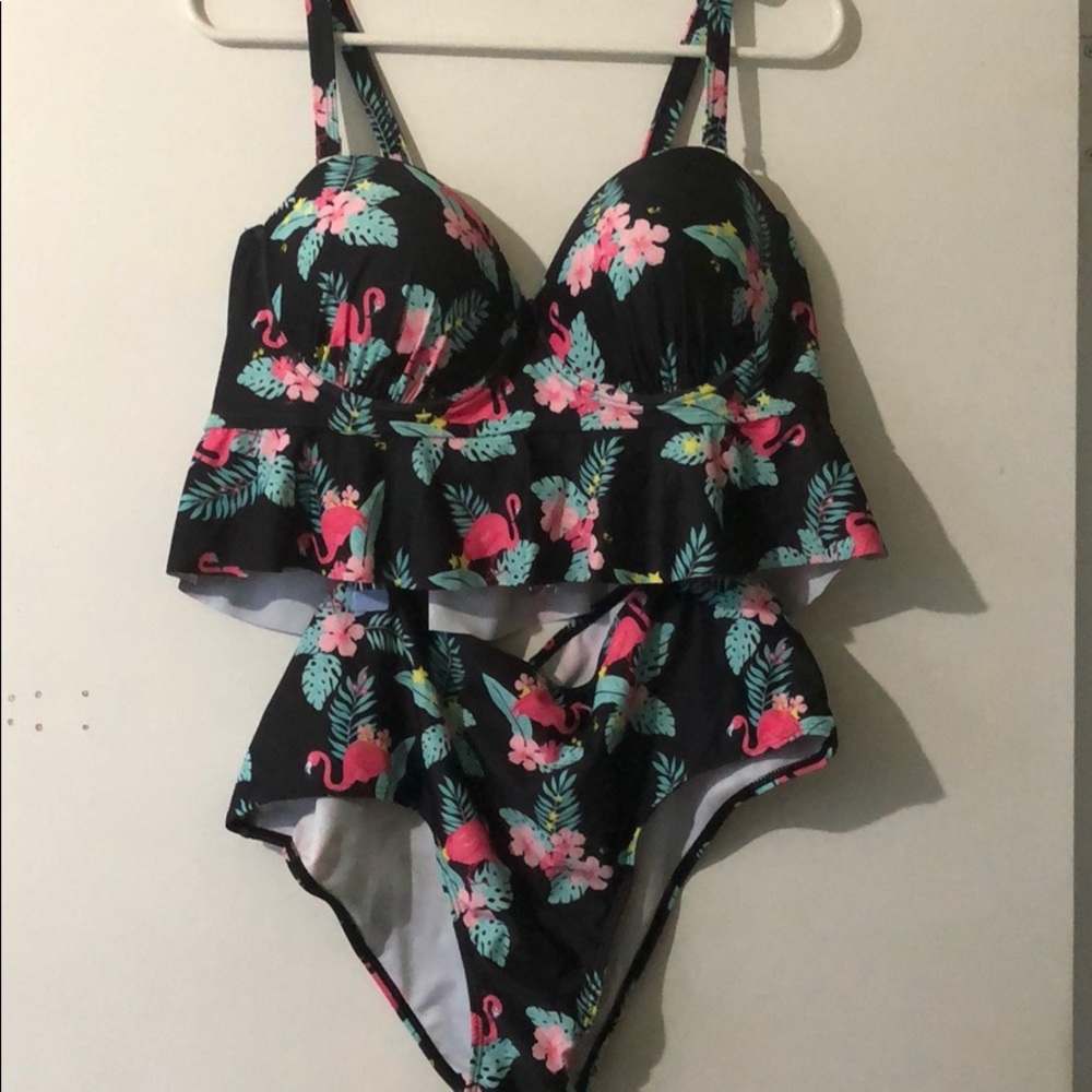 Cute two piece bathing suit